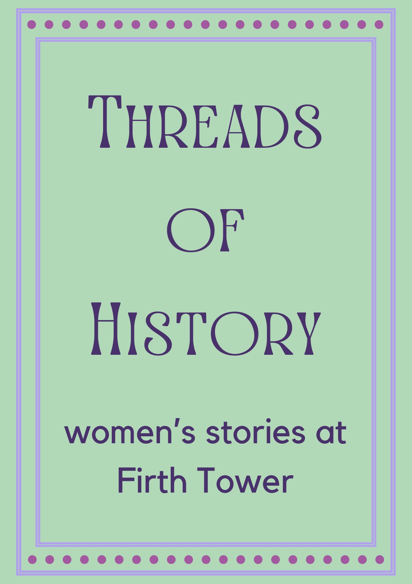 Threads of History Title Page