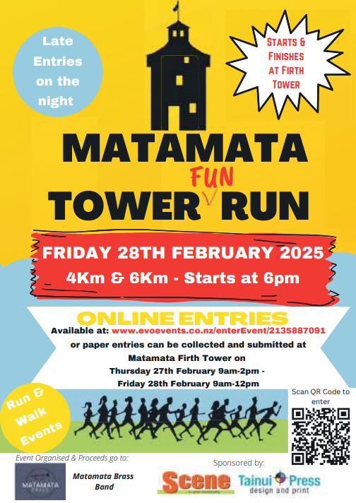 Tower Run 2025 poster updated